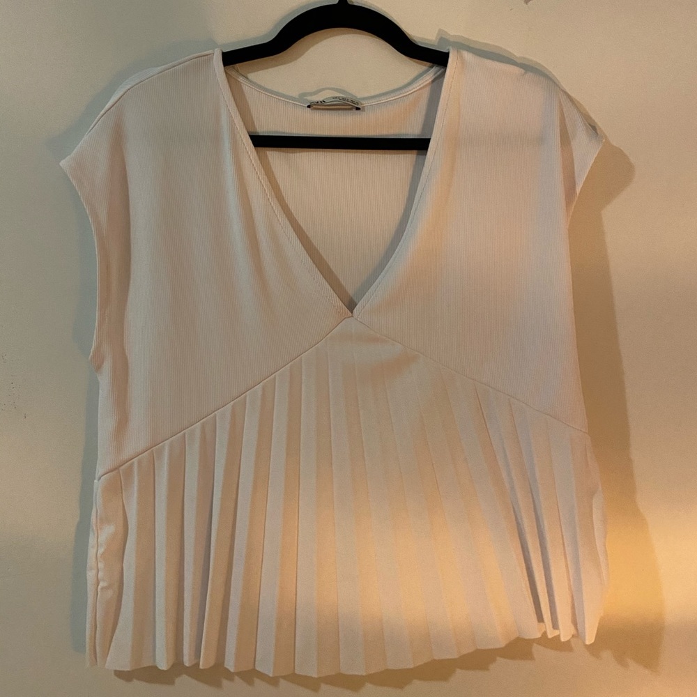 White Zara blouse